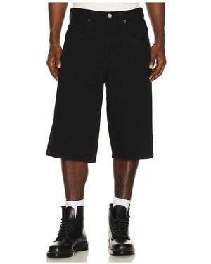 Agolde Fusion Skater Short - Black