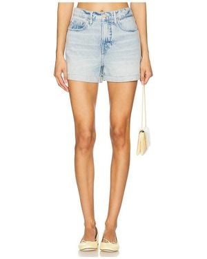 GOOD AMERICAN Good '90S Shorts - Blue