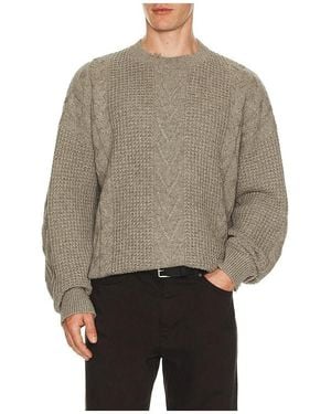 AllSaints Strick Tenter - Grau