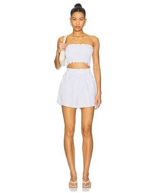 ALL THE WAYS Alice Short Set - White