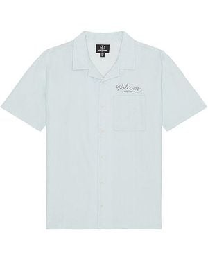 Volcom Otis Stone Camp Shirt - White