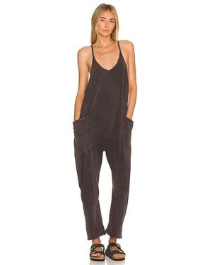Free People Hot Shot ワンジー - ブラック