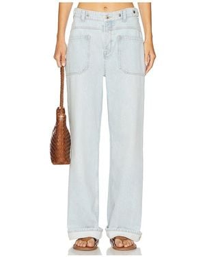 Free People X We The Free Palmer Cuffed Wide Leg - Multicolor