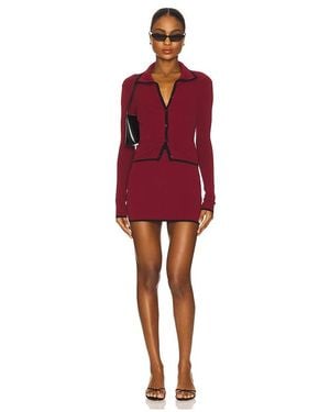 ALL THE WAYS Hollis Skirt Set - Red