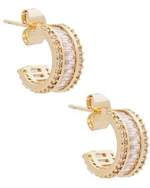 Lovers + Friends Sallie Earrings - Metallic