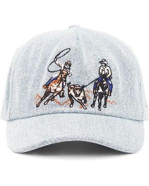 Stay Cool Rodeo Denim Cap - White