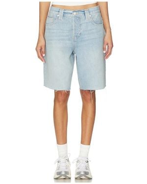 Free People X We The Free Montana Undone Hem Short - Blue