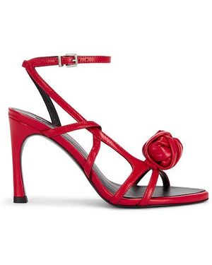 ROTATE BIRGER CHRISTENSEN Knot Sandal - Red