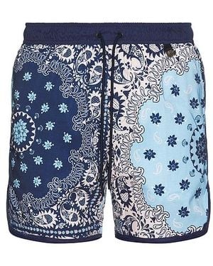 Agua Bendita Liam Swim Trunks - Blue