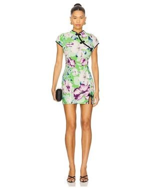 Yumi Kim Minivestido Saigon En Color Verde Talla (También En M, S, Xs) - Multicolor