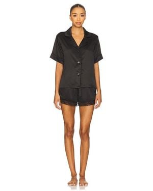 Flora Nikrooz Selena Pajama Set - Black