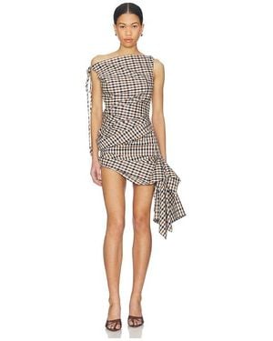 Lado Bokuchava Twirl Dress - Natural