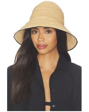 Janessa Leone Teagan Bucket Hat - Black