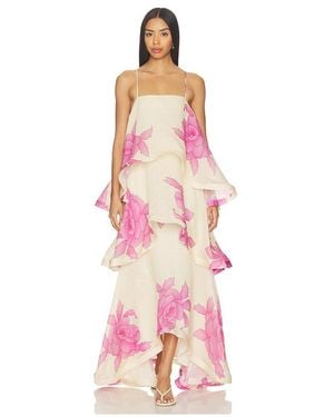 Elliatt Rova Tiered Gown - Pink