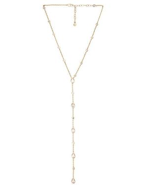 Ettika Radiant Gem Lariat Necklace - Metallic