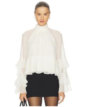 Cinq À Sept Skylah Top En Talla (También En S, Xl, Xs) - Blanco