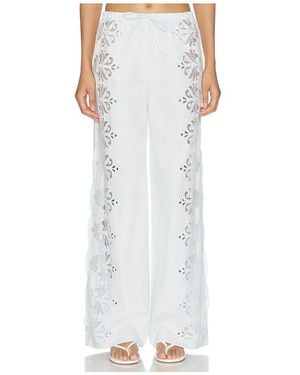 Lovers + Friends Jolie Pant - White