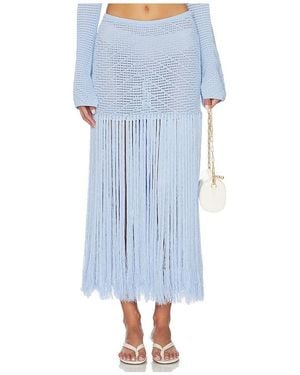 Devon Windsor Edna Maxi Skirt - Blue