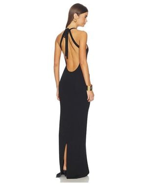 LPA Vestido Manjari En Color Negro Talla (También En Xs, S, M) - Azul