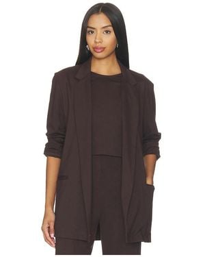 Ripley Rader Ponte Knit Oversized Blazer - Brown