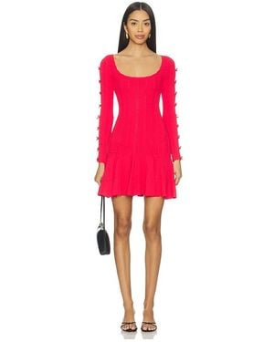 LoveShackFancy Seychelle Dress - Red