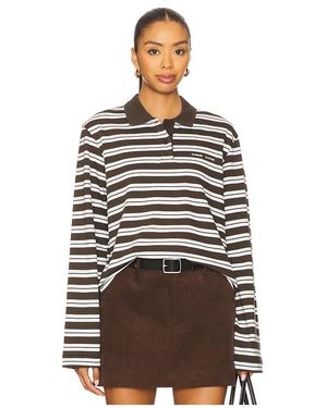 Samsøe & Samsøe Sadover Longsleeve Polo Top - Multicolor