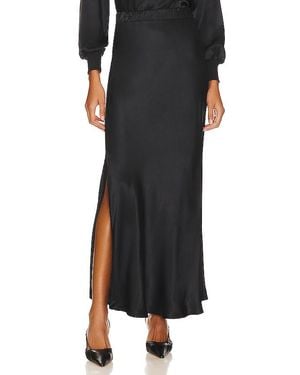 Nation Ltd Maribel Bias Skirt - Black