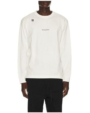 White/space T-SHIRTS MANCHES LONGUES PREMIUM GRAPHIC en White - Blanc