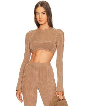 Michael Costello Oberteil Kadri - Braun