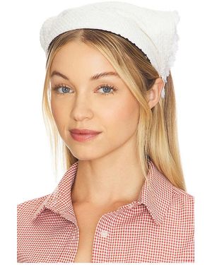 Lele Sadoughi Diadema Hankercheif Jackie En Color Ivory Talla - Neutro