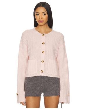 By Malene Birger Cierrou Rib Cardigan - Multicolour