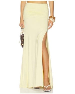 Madison The Label X Revolve Nisma Skirt - Yellow