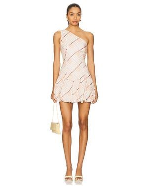 SNDY'S X Revolve Briella One Shoulder Mini Dress - White