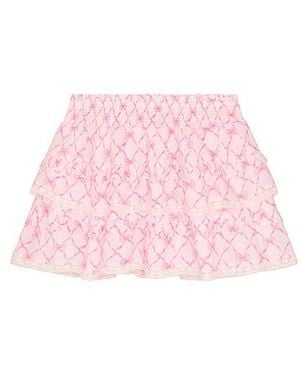 LoveShackFancy Tween Billie Skirt - Pink
