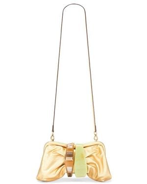 Cult Gaia Julita Clutch - Natural