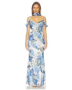 Sonya Moda Vestido Rosalie En Color Azul Talla (También En S, M)