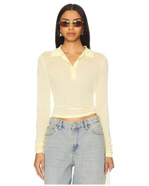 Lioness Swan Polo Top - White