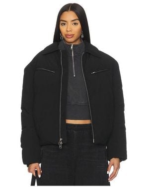 Alexander Wang Moto Puffer Jacket - Black