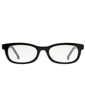 Heaven Mayhem Rhey Clear Sunglasses - Black