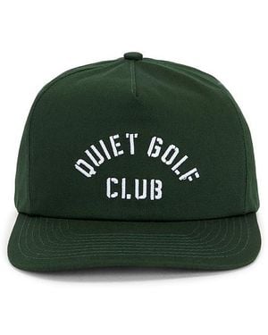 Quiet Golf Hut Stencil - Grün