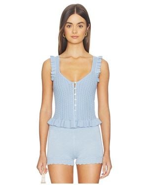 MAJORELLE Braylin Tank - Blue
