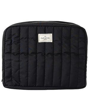 Flat Lay London Estuche De Maquillaje The Showcase Large En Color Negro Talla