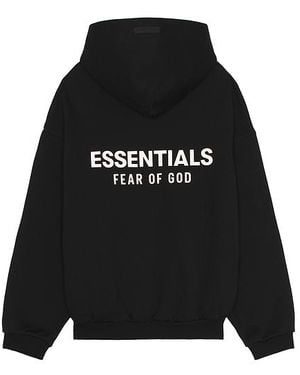 Fear Of God Fleece Hoodie - Black