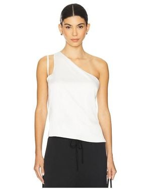 Ceren Ocak One Shoulder Top - White