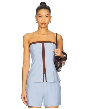 SOVERE Refine Bodice Top - White