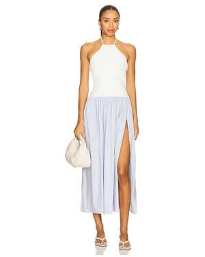 Lovers + Friends Skylar Midi Dress - White