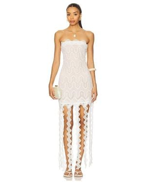 Waimari Oasis Maxi Dress - White
