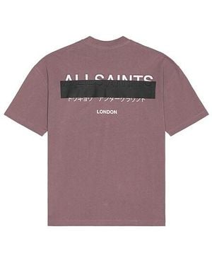 AllSaints Redact Tシャツ - マルチカラー