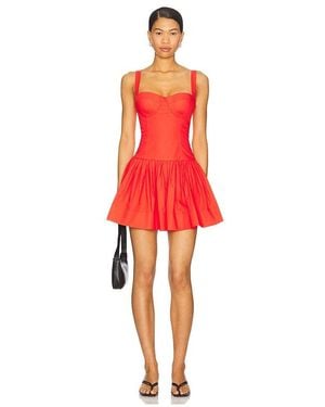 Cara Cara Santiago Dress - Red