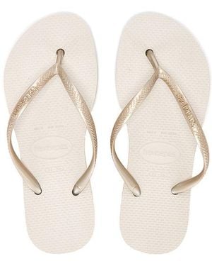Havaianas Sandale Slim Flatform - Weiß